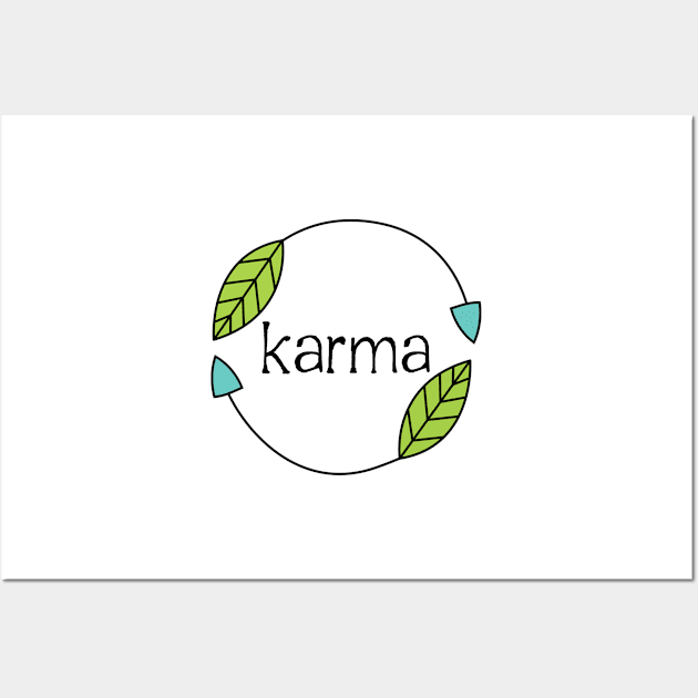 Karma Wall Art by ANDREASILVESTRI